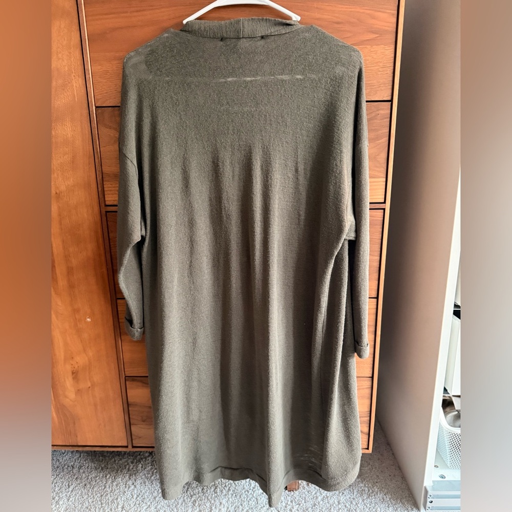 Anthropologie Sunday In Brooklyn Gray Open Front
Cardigan Women's Small - Picture 9 of 11